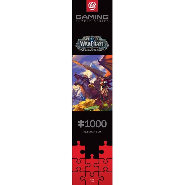 GAMING PUZZLE: WORLD OF WARCRAFT DRAGONFLIGHT ALEXSTRASZA PUZZLES - 1000