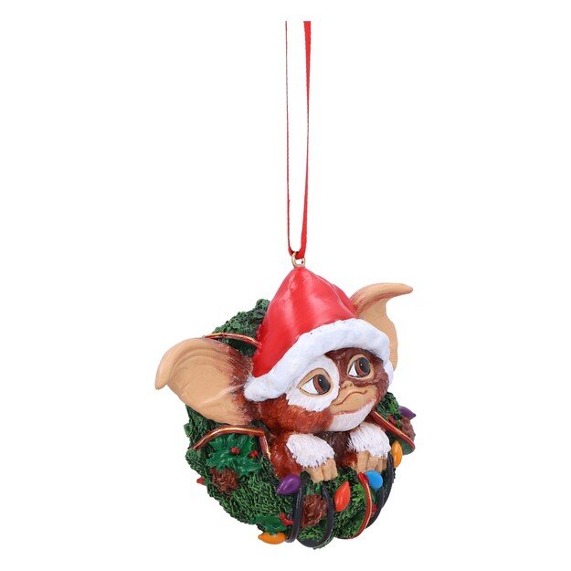 Gremlins Gizmo in Wreath Hanging Ornament 10cm