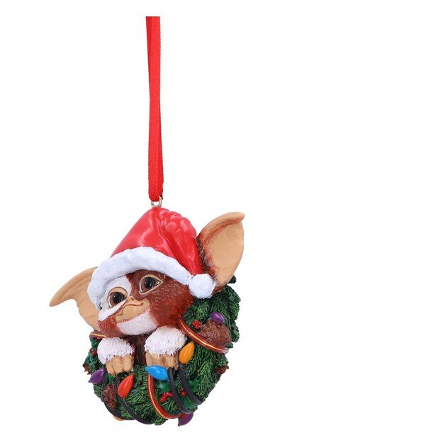 Gremlins Gizmo in Wreath Hanging Ornament 10cm