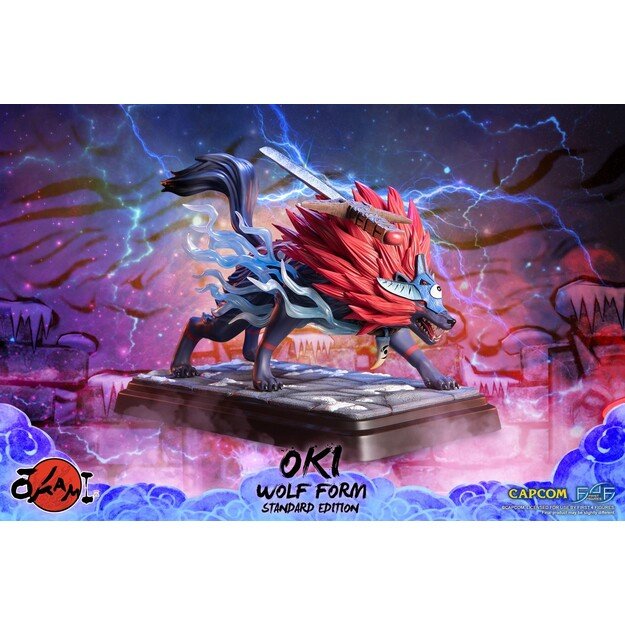 Okami (Oki Wolf Form) RESIN Statue