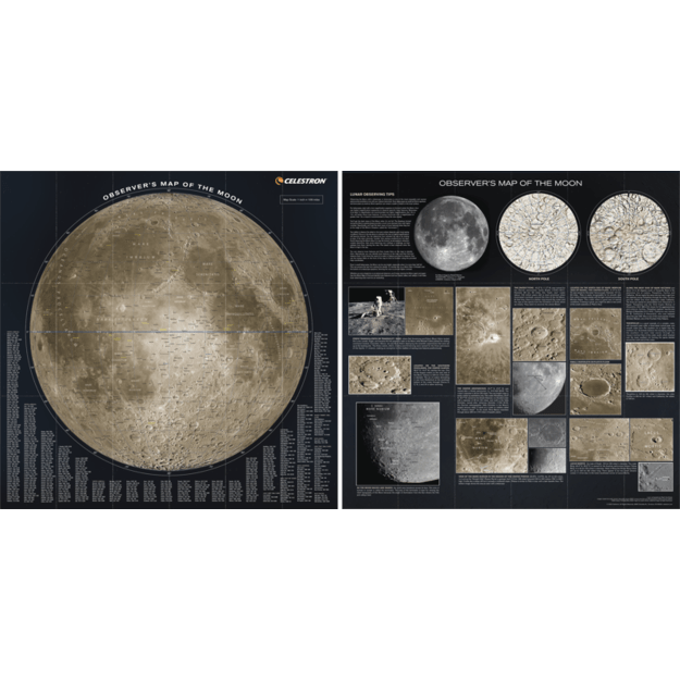 Celestron - Moon Map