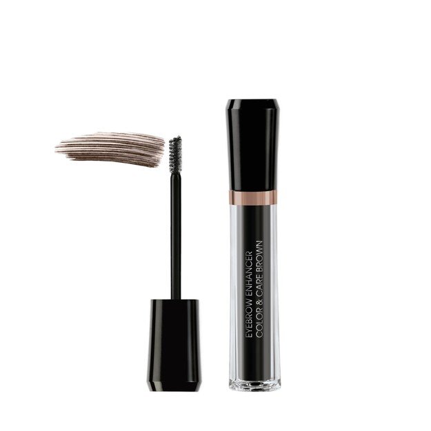 M2 Beauté - Color & Care Eyebrow Enhancer - Brown - 6 ml