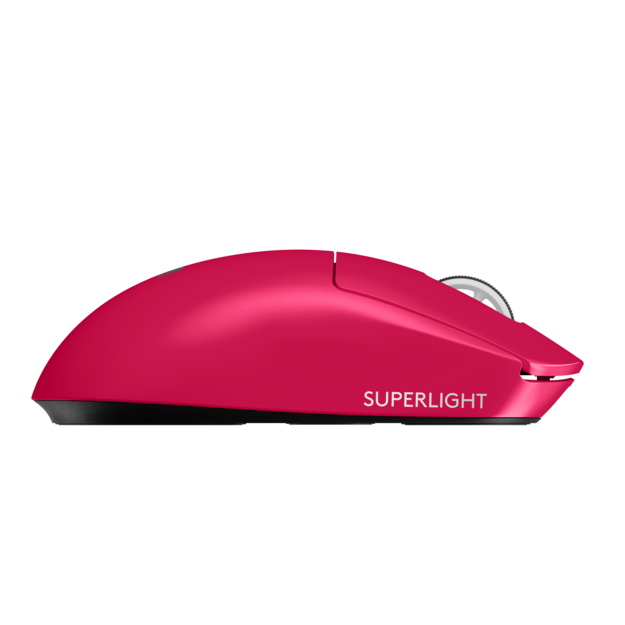 Logitech - G PRO X SUPERLIGHT 2 LIGHTSPEED Gaming Mouse, Magenta