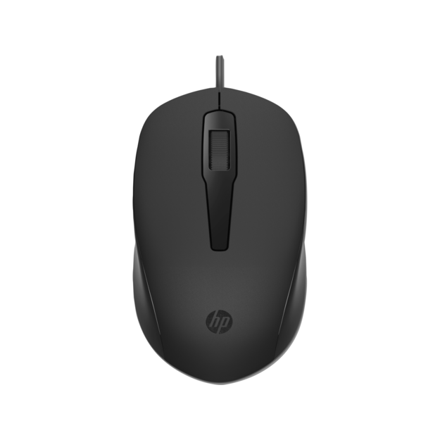 HP - 150 Wired Mouse, Black