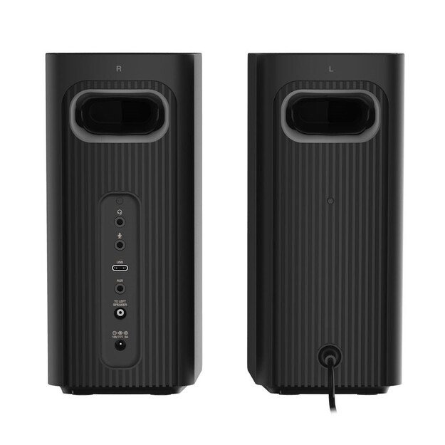 Creative - T60 Compact Hi-Fi 2.0 Speakers, Black