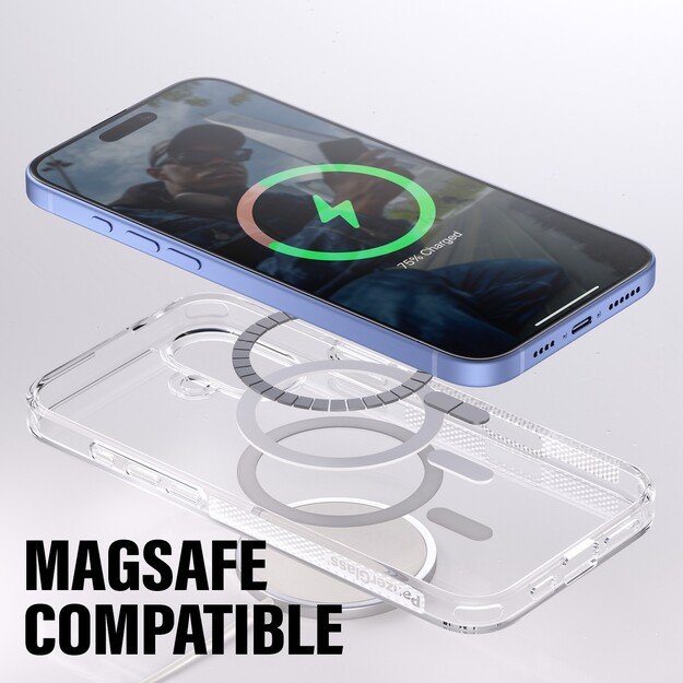 PanzerGlass - HardCase MagSafe - iPhone 16 Plus - White