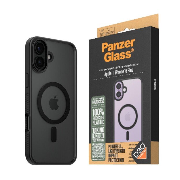 PanzerGlass - HardCase MagSafe - iPhone 16 Plus - Black