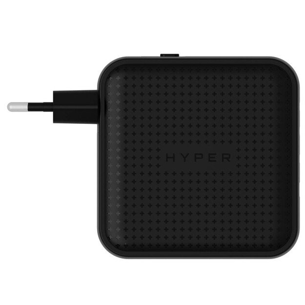 Hyper - HyperJuice 100W USB-C GaN Travel Charger (3C+1A) - Black