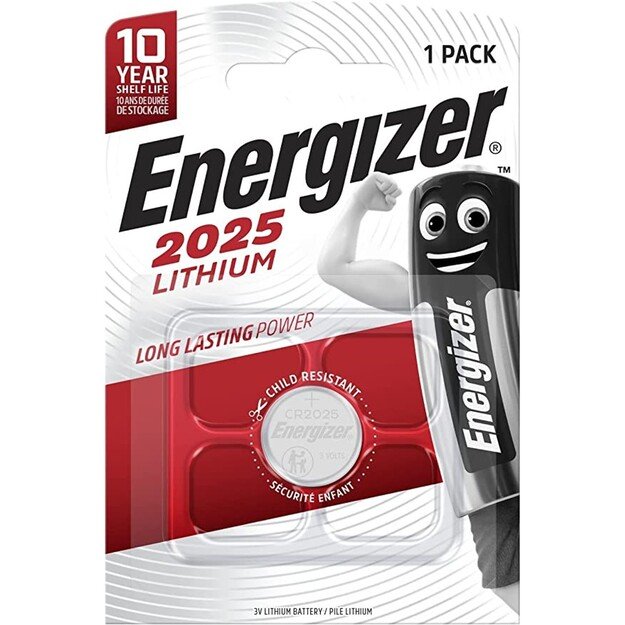 Energizer - Lithium Miniature CR2025 1-pack