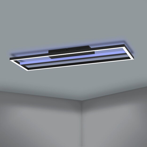 EGLO - Calagrano-Z ceiling lamp black L64 - RGB + TW - Zigbee, Bluetooth