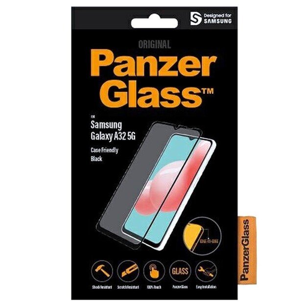 PanzerGlass - Samsung Galaxy A32 5G Case Friendly, Black