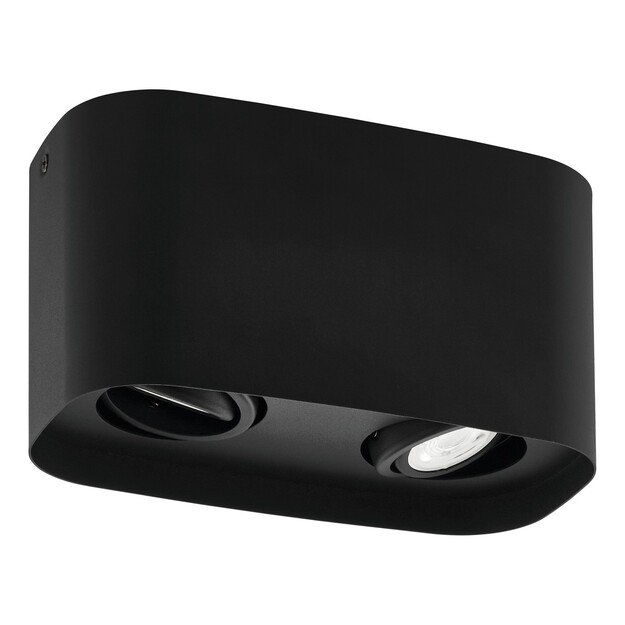 EGLO - Caminales-Z ceiling lamp black 12.5x24 - RGB + TW - Zigbee, Bluetooth