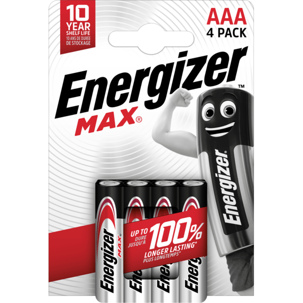 Energizer - Max AAA 4-Pack