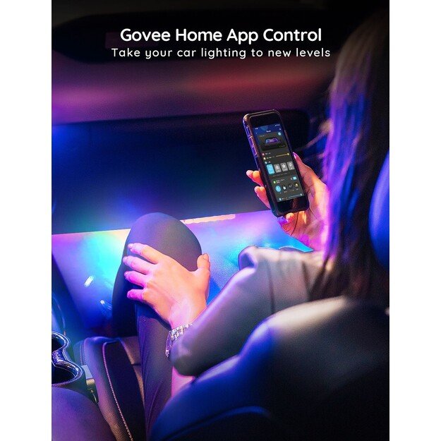 Govee - RGBIC Interior Car Lights