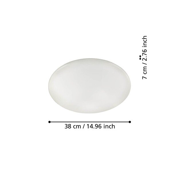 EGLO - Totari-Z ceiling lamp white Ø38 - TW - Zigbee, Bluetooth