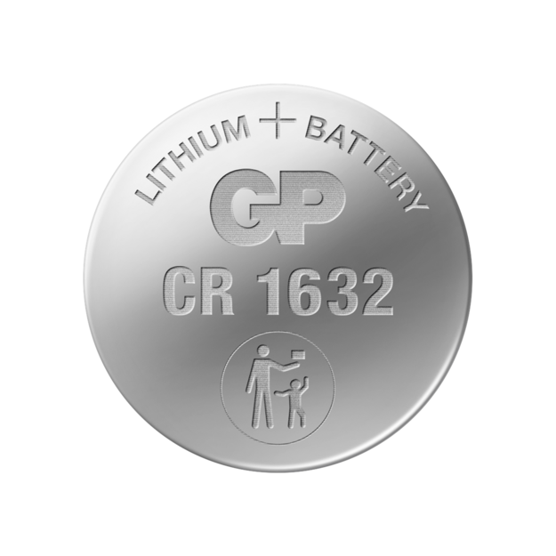 GP - Lithium Cell Battery CR1632, 3V, 1-pack