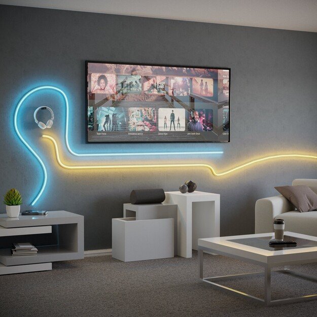 EGLO - Neon Stripe-Z Light Strip White L500 - RGB + TW - Zigbee, Bluetooth