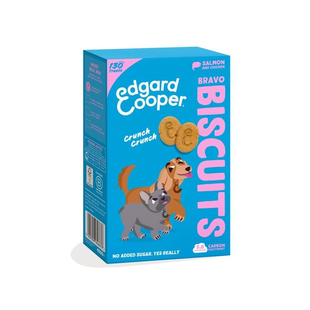 Edgard Cooper - Bravo Dog Biscuits - Salmon - 400g