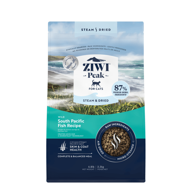 Ziwipeak - Steam & dried fish, cat 2,2 kg. - (zp074)