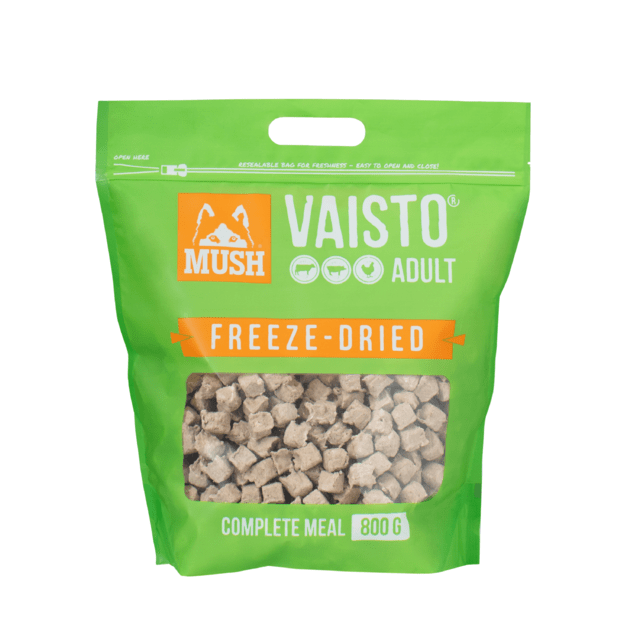 MUSH - Vaisto Green Freeze-dried BEEF-PIG-CHICKEN 800 g