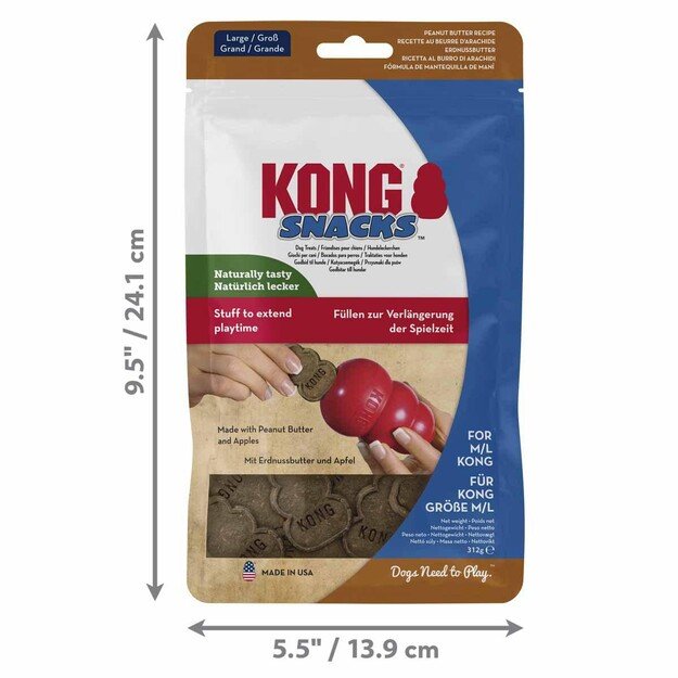 KONG -  Snack Peanut Butter L (634.6542)