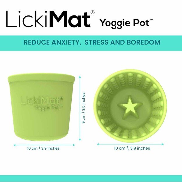 LICKIMAT - Yoggie Pot Orange - (645.5462)