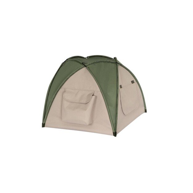 Nordic Paws - Ludvig pet tent, green/grey 100 x 100 x 53 cm - (7000241012575)