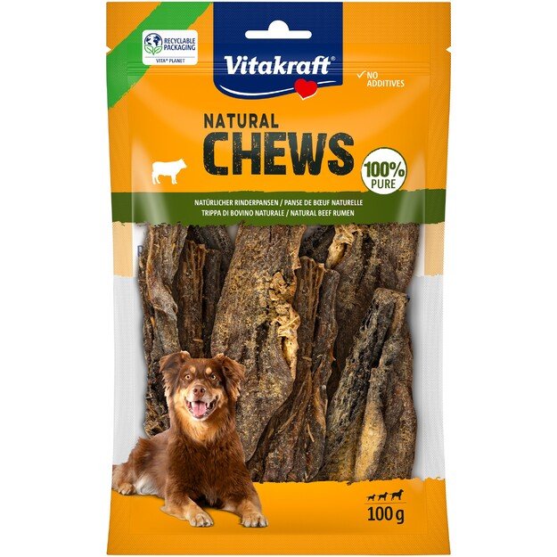 Vitakraft - NATURAL CHEWS tripe for dogs 100g (58281)