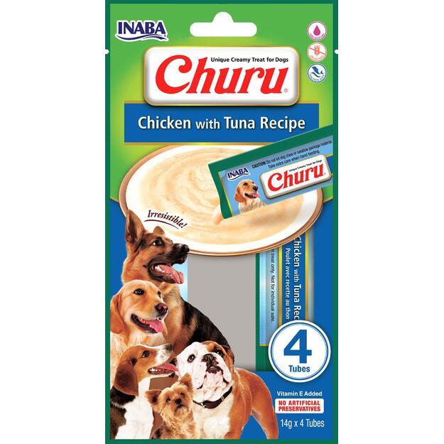 CHURU - Chicken With Tuna 4pcs- (675.5012)