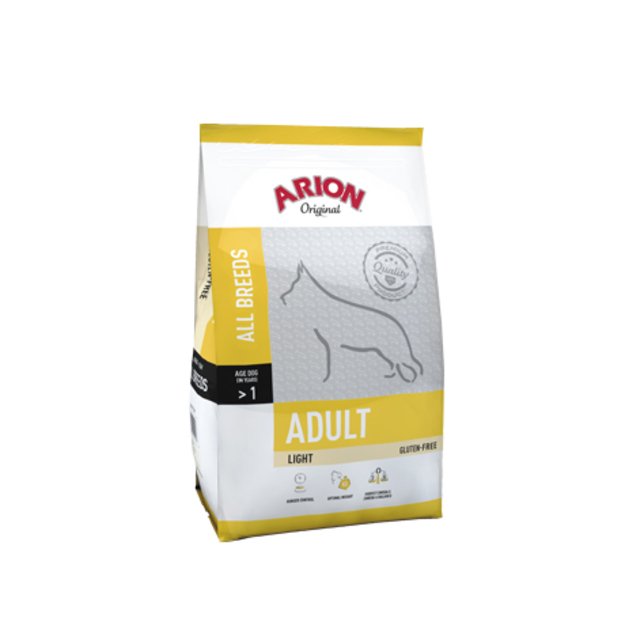 Arion - Dogfood - Adult All Breeds Light - 3 Kg  (105527)