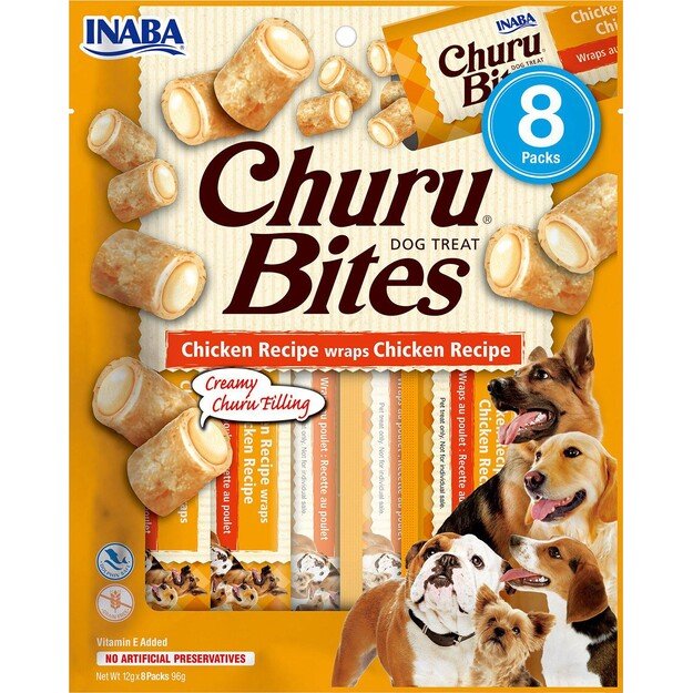 CHURU - Bites Chicken Wraps 8pcs- (675.5060)