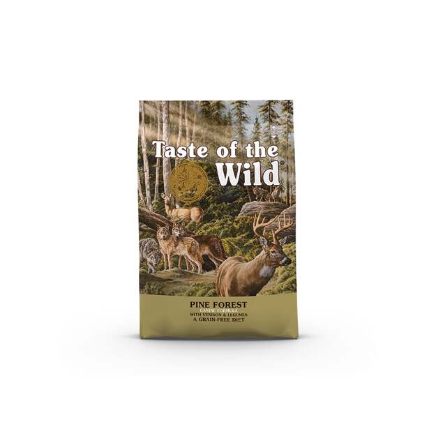 Taste of the Wild  - Pine Forest w. vension and legumes 12,2 kg.- (121112)