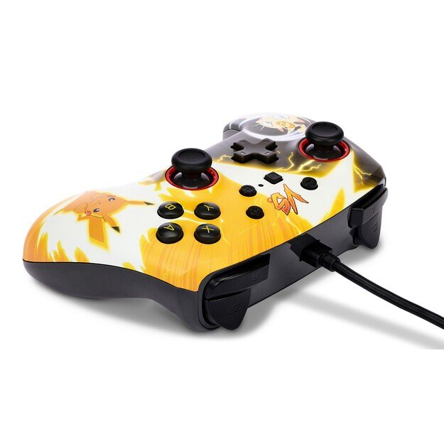 PowerA Enhanced Wired Controller - Nintendo Switch - Pikachu vs. Meowth