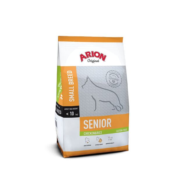 Arion - Dog Food - Adult Small - Senior - Chicken & Rice - 7,5 Kg (105528)