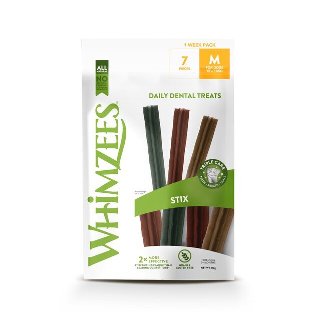 Whimzees - Chewing bone stix M 7 pcs - (380815)