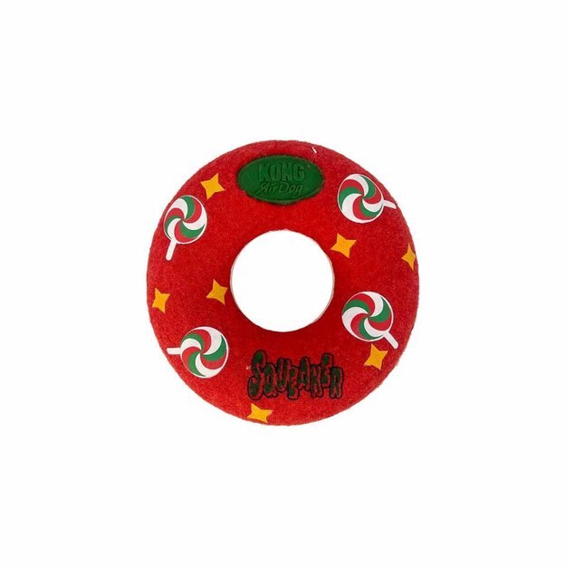 KONG - Holiday Airdog squeaker Donut M