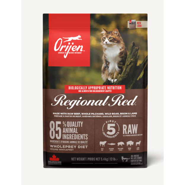 ORIJEN - Regional Red Cat - Cat food - 5,4kg - (ORI078e)