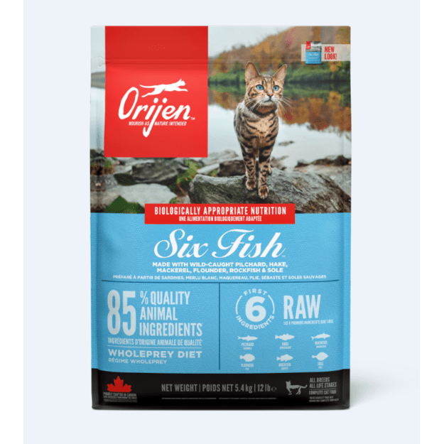 ORIJEN - 6 Fish Cat - 5,4kg - (ORI075e)