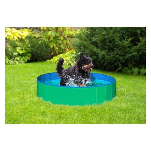 Flamingo - Doggy Splash Pool Green/Blue M - 120X30CM  (540058500218)