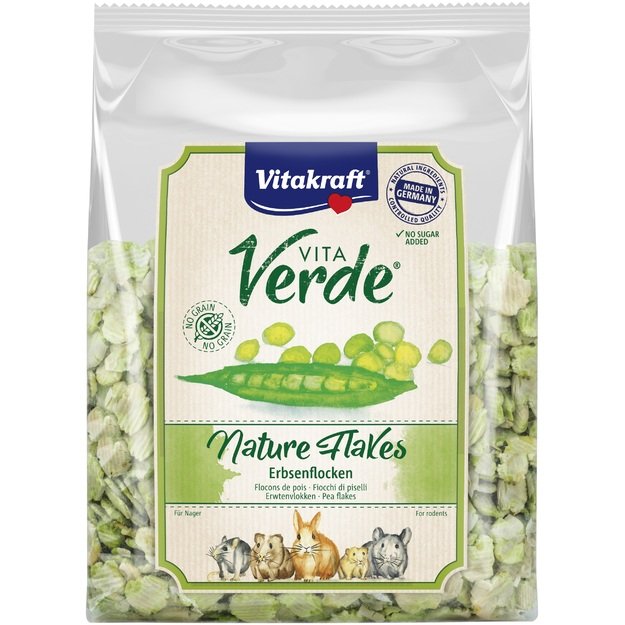 Vitakraft - Vita Verde Nature Flakes pea for rodents 500g  (38439)