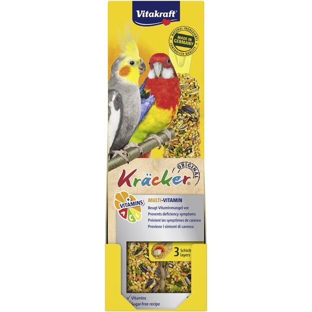 Vitakraft - Kräcker® multivitamin,  for parakeets