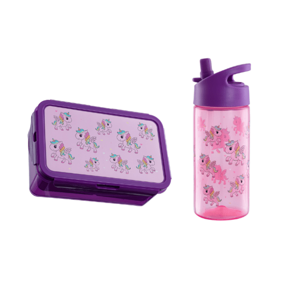 MAGIC KIDS - Lunchbox + Water Bottle 400ml - Bunny