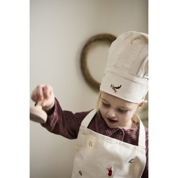 Filibabba - Embroidered apron and hat - Wonderful Winter -(FI-03307)