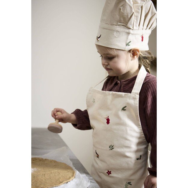 Filibabba - Embroidered apron and hat - Wonderful Winter -(FI-03307)