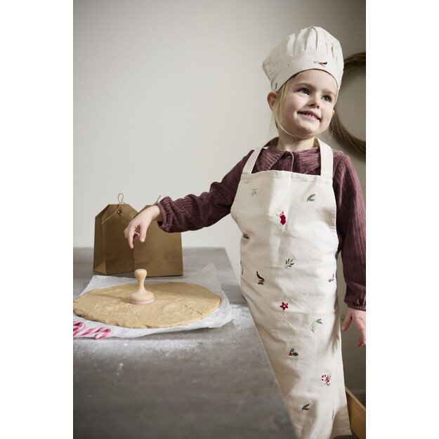 Filibabba - Embroidered apron and hat - Wonderful Winter -(FI-03307)