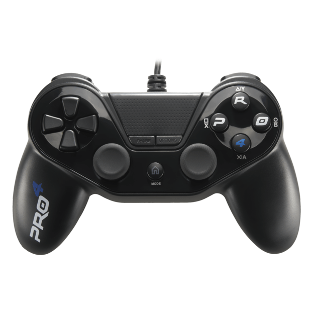 Subsonic PS4 Pro4 Wired Controller Black