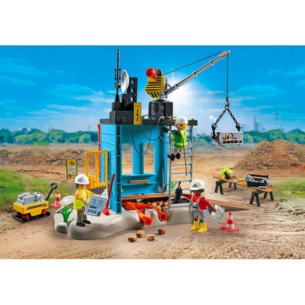 Playmobil - Construction site (71650)