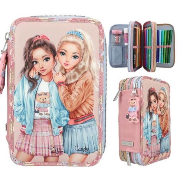 TOPModel - Trippel Pencilcase TEAM TEDDY (0413009)