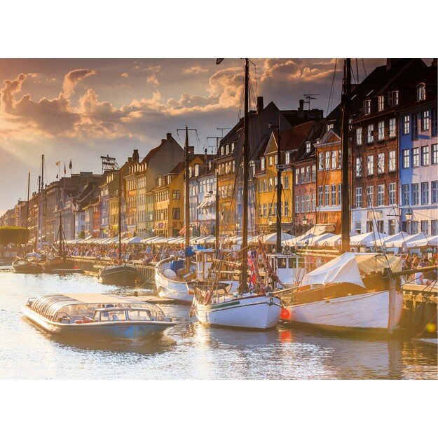 Ravensburger - Puzzle Sunset In Copenhagen 500p (12000846)