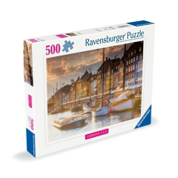 Ravensburger - Puzzle Sunset In Copenhagen 500p (12000846)